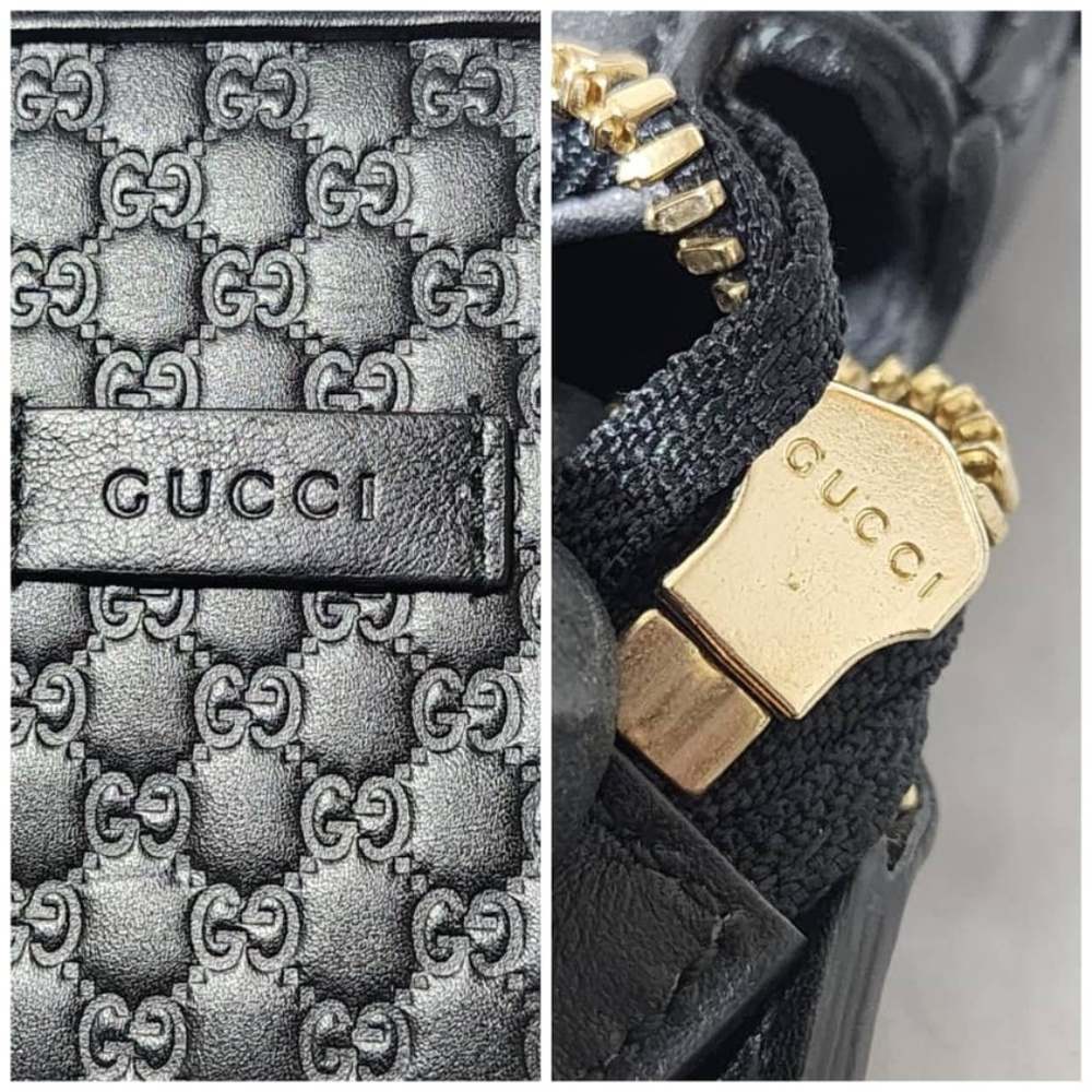 Authentic Gucci Soft Microguccissima Small Zipper… - image 7